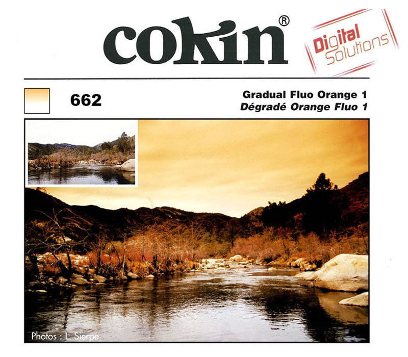 Светофильтр Cokin Gradual Fluo Orange 2, градиентный, оранжевый от Яркий Фотомаркет