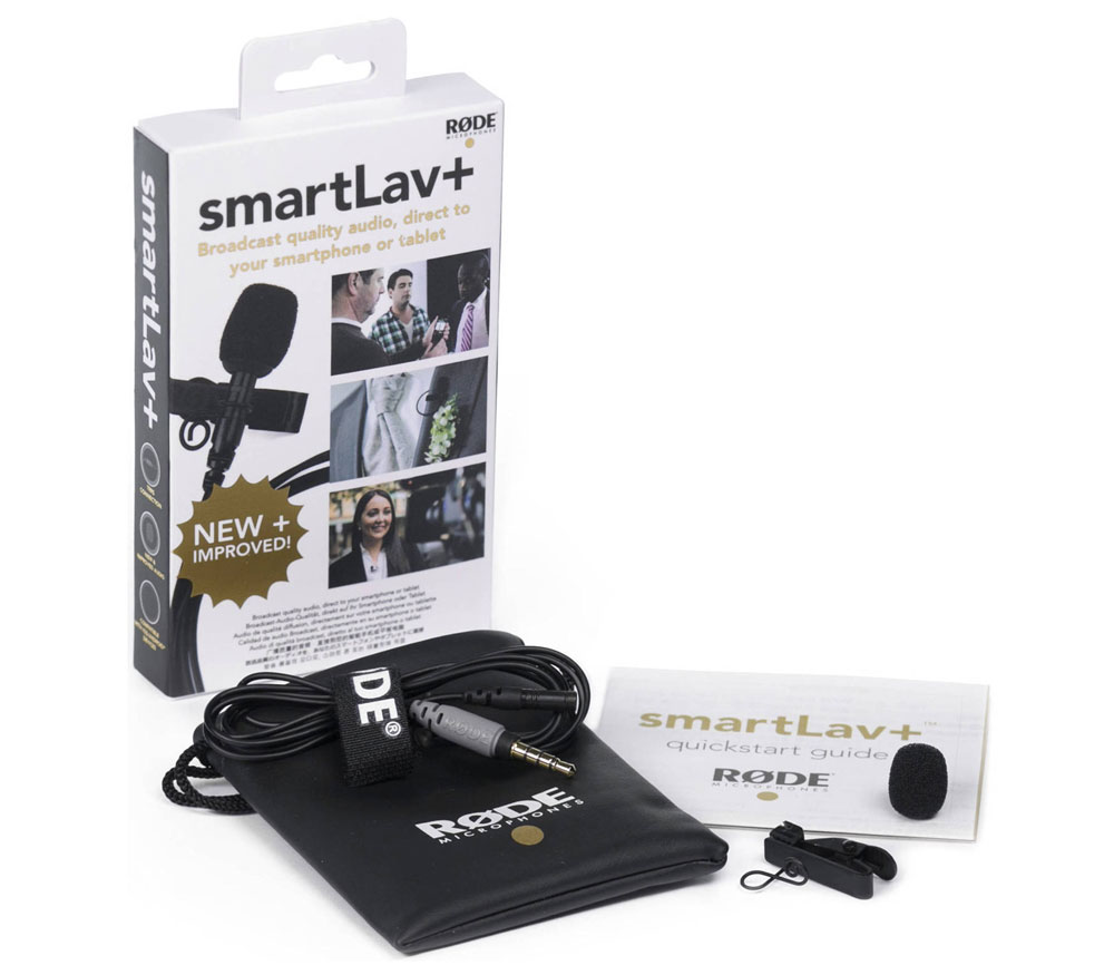 Микрофон RODE SmartLav+ петличный, для мобильных устройств от Яркий Фотомаркет