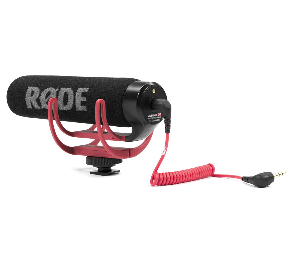 Микрофон RODE VideoMic GO, направленный, моно, 3.5 мм от Яркий Фотомаркет