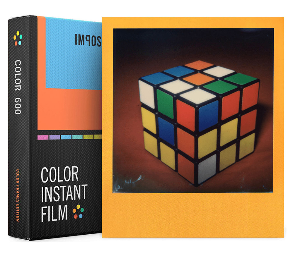 Картридж Polaroid Impossible Color Instant Film с цветной рамкой