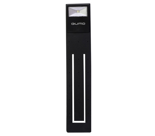 LED лампа для книг QUMO BookLight 251R (1 светодиод, 3х LR44), черная от Яркий Фотомаркет