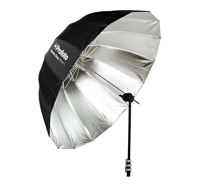 Зонт Profoto Umbrella Deep Silver L, глубокий, серебристый, 130 см