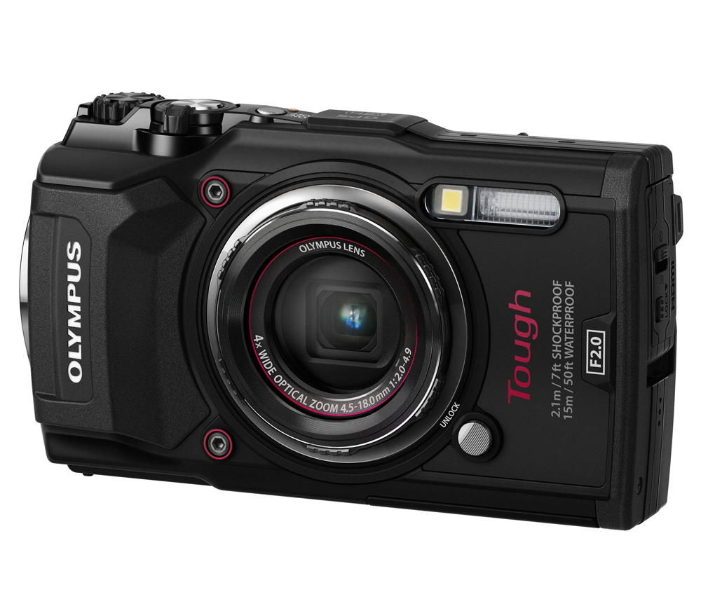 Компактный фотоаппарат Olympus Tough TG-5, черный