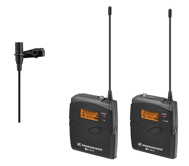 Микрофон (радиосистема) Sennheiser EW 112-P G3-B-X, петличный, УВЧ (42 МГц) от Яркий Фотомаркет