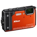 Компактный фотоаппарат Nikon Coolpix W300, оранжевый