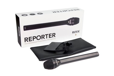 Микрофон RODE Reporter, ручной, моно, всенаправленный, XLR