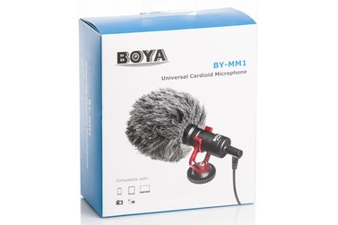 Микрофон Boya BY-MM1, направленный, моно, 3.5 мм