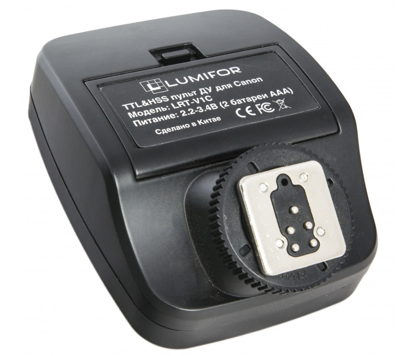 Радиосинхронизатор Lumifor LRT-V1C для VELO и CANON (TTL и HSS) от Яркий Фотомаркет