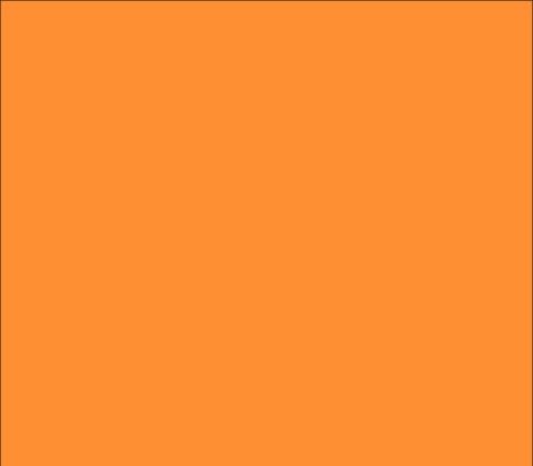 Фон Superior 3710 Tangerine, пластиковый, 1 х 1.3 м, оранжевый, матовый