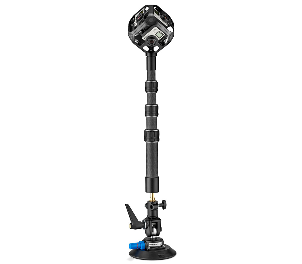 Присоска Manfrotto VR Pump Cup с адаптером 1/4", 3/8" и 5/8" (MCUPVR) от Яркий Фотомаркет