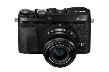 Беззеркальный фотоаппарат Fujifilm X-E3 Kit c XF 23mm f/2, черный / черный