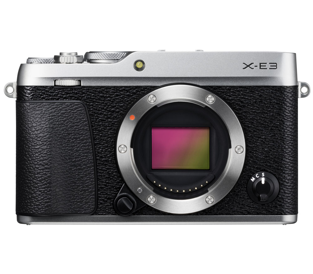 Беззеркальный фотоаппарат Fujifilm X-E3 Body, серебристый