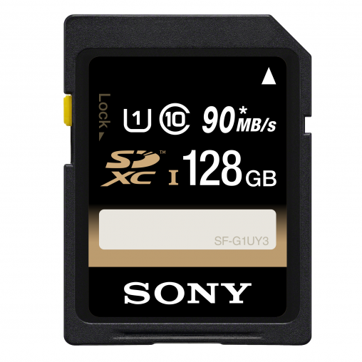 Карта памяти Sony SDXC 128Gb Class10 UHS-1 90Mb/s (SF-G1UY3)