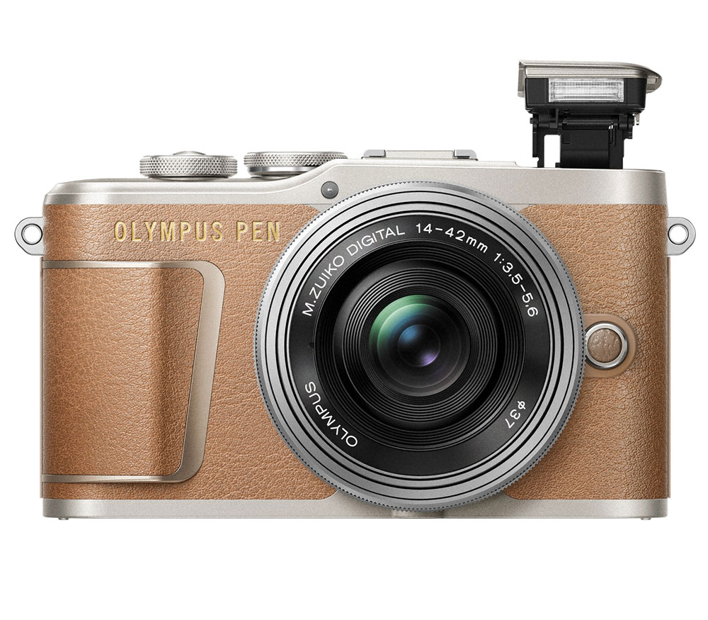 Фотоаппарат Olympus E-PL9 синий в комплекте с объективами 14-42mm EZ серебристым и 45mm F1.8 серебристым (V205092UEK000)