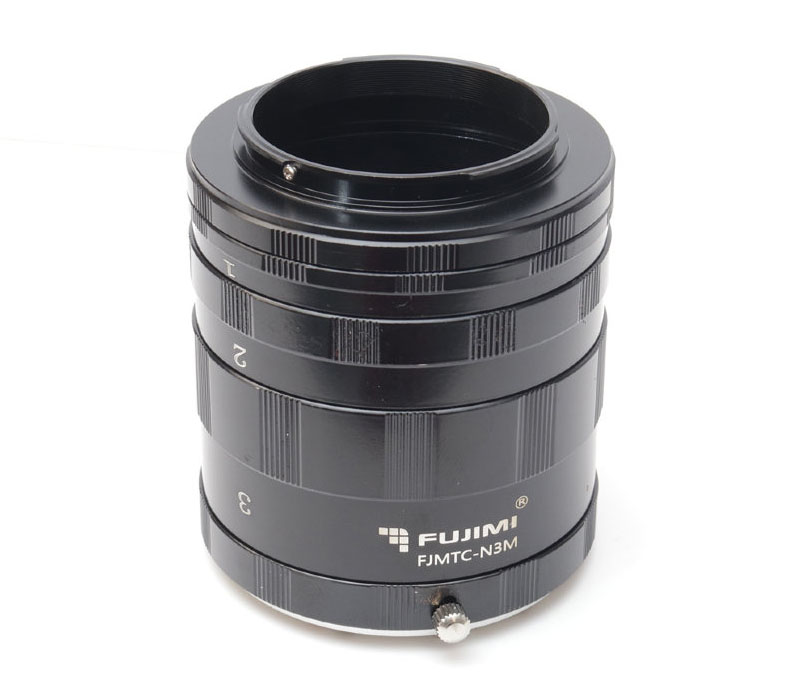 Набор макроколец Fujimi FJMTC-N3M на систему Nikon: 9мм, 16мм, 30мм
