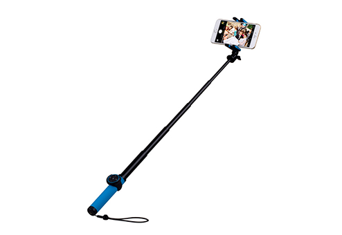Монопод для селфи Momax Selfie Hero 100 см, с Bluetooth пультом, синий от Яркий Фотомаркет