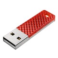 Накопитель SanDisk USB2 Flash 4GB  Cruzer Facet красный