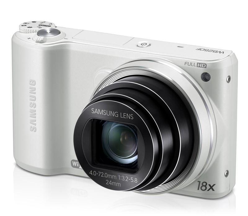 Компактный фотоаппарат Samsung WB250F white