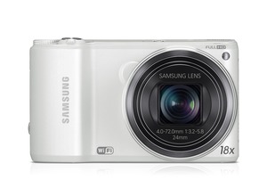 Компактный фотоаппарат Samsung WB250F white