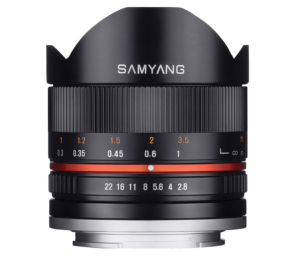Объектив Samyang 8mm f/2.8 UMC Fisheye II Fuji X от Яркий Фотомаркет
