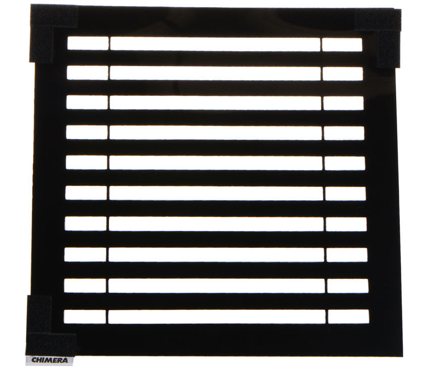 Маска на просвет Chimera 5325 Window Horizontal Blinds, для панелей Micro 24 х 24" от Яркий Фотомаркет