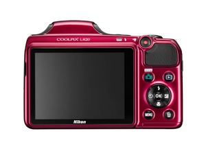 Компактный фотоаппарат Nikon Coolpix L820  red