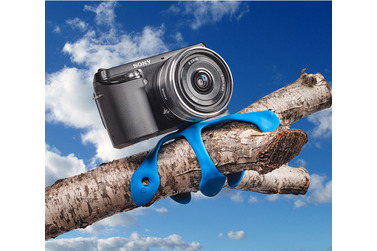 Мини-штатив Miggo Splat для камер до 500 г, голубой (MW SP-CSC BL 20)