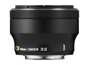 Объектив Nikon 1 NIKKOR 32mm f/1.2 чёрный
