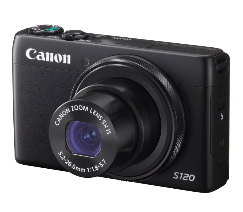 Компактный фотоаппарат Canon PowerShot S120 чёрный