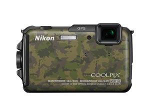Компактный фотоаппарат Nikon Coolpix AW110 Camouflage