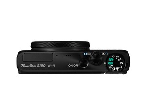 Компактный фотоаппарат Canon PowerShot S120 черный
