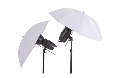 Комплект студийного света FST E-250 Umbrella kit, 2х250 Дж