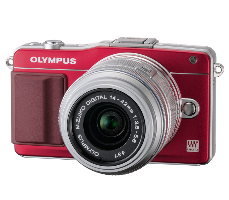 Беззеркальный фотоаппарат Olympus Pen E-PM2 + 14-42 II R + BCL 15/8 Red kit