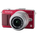 Беззеркальный фотоаппарат Olympus Pen E-PM2 + 14-42 II R + BCL 15/8 Red kit