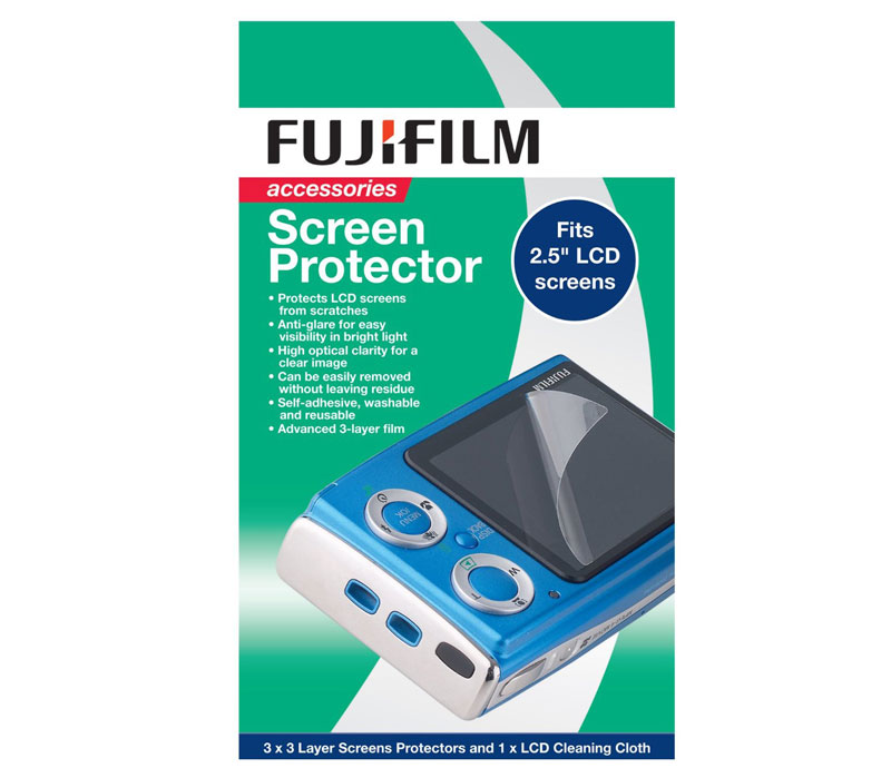 Защитная пленка Fujifilm для дисплея 2.5" + салфетка