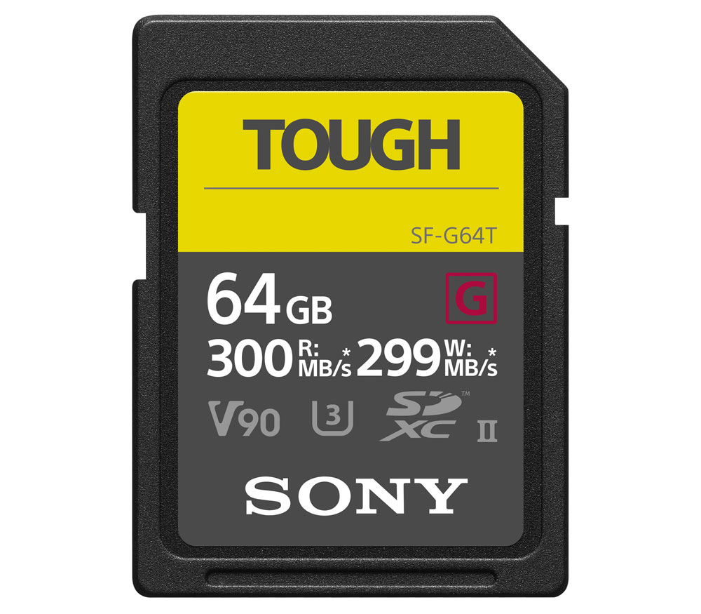   Sony SDXC 64GB Tough UHS-II (SF-G64T)