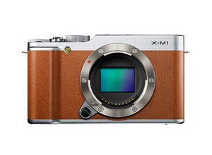 Беззеркальный фотоаппарат Fujifilm X-M1 + 16-50 Brown kit