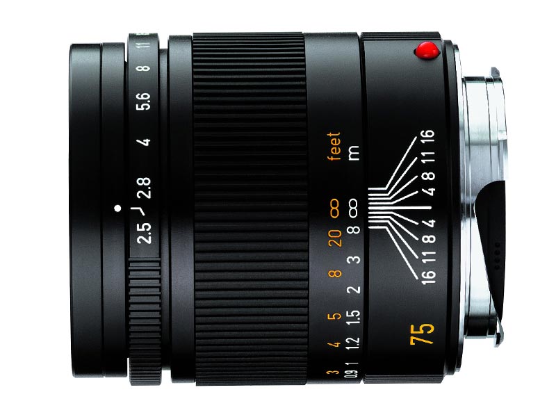 Объектив Leica Summarit-M 75mm f/2.5 black