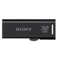 Накопитель Sony USB2 Flash 32GB  Microvault черный USM32GR