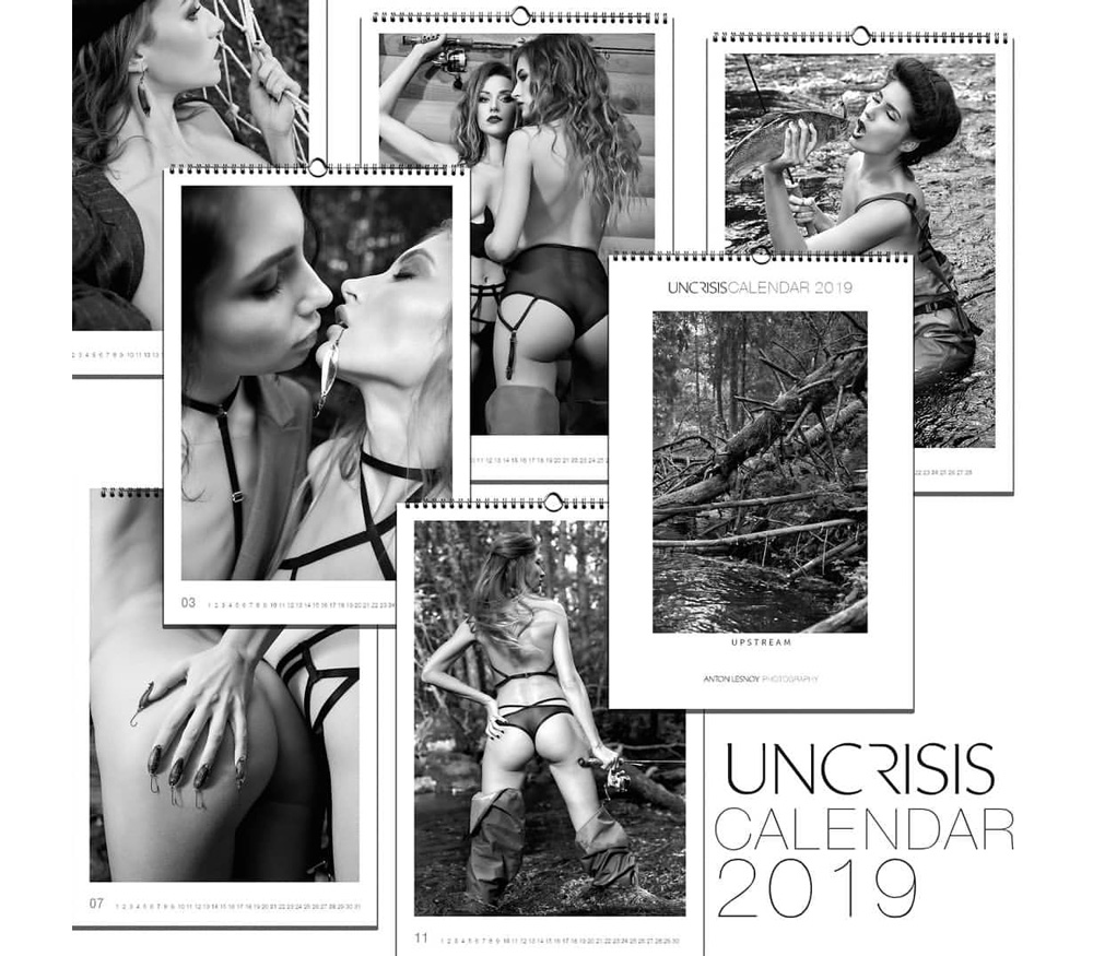 Календарь перекидной Uncrisis 2019 «UPSTREAM» (18+) от Яркий Фотомаркет