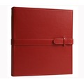 Фотоальбом Henzo Фотоальбом  28х30,5 см 60 страниц NOPPI классика с ремешком, красный/коричневый/синий/черный