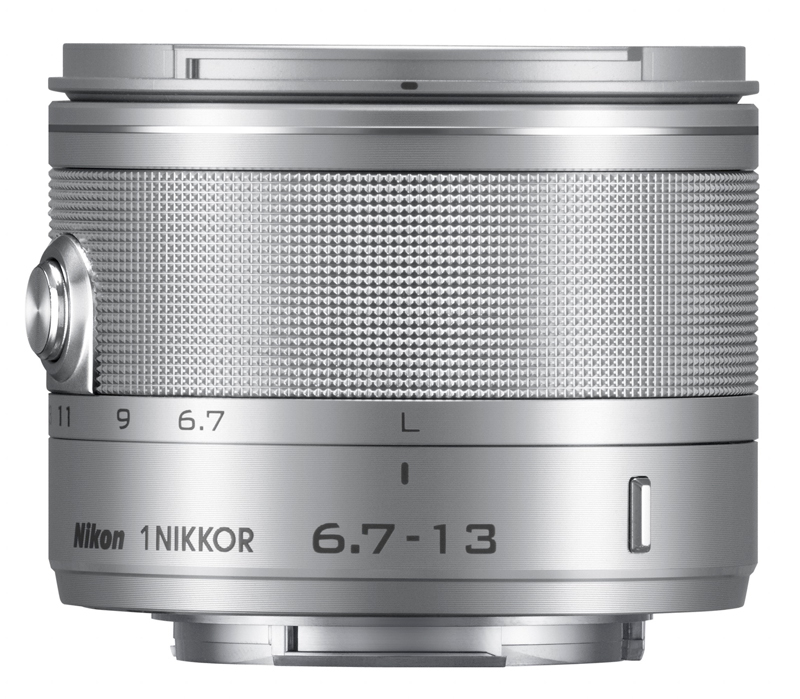 Объектив Nikon 1 NIKKOR VR 6.7-13mm f/3.5-5.6 серебряный от Яркий Фотомаркет