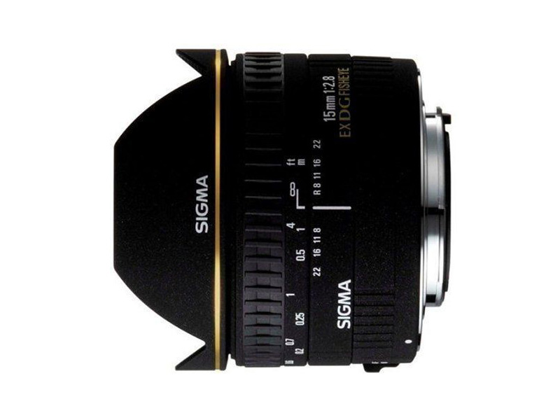 Объектив Sigma 15mm f/2.8 EX DG Diagonal Fisheye Canon