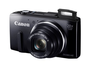 Компактный фотоаппарат Canon PowerShot SX280 HS black