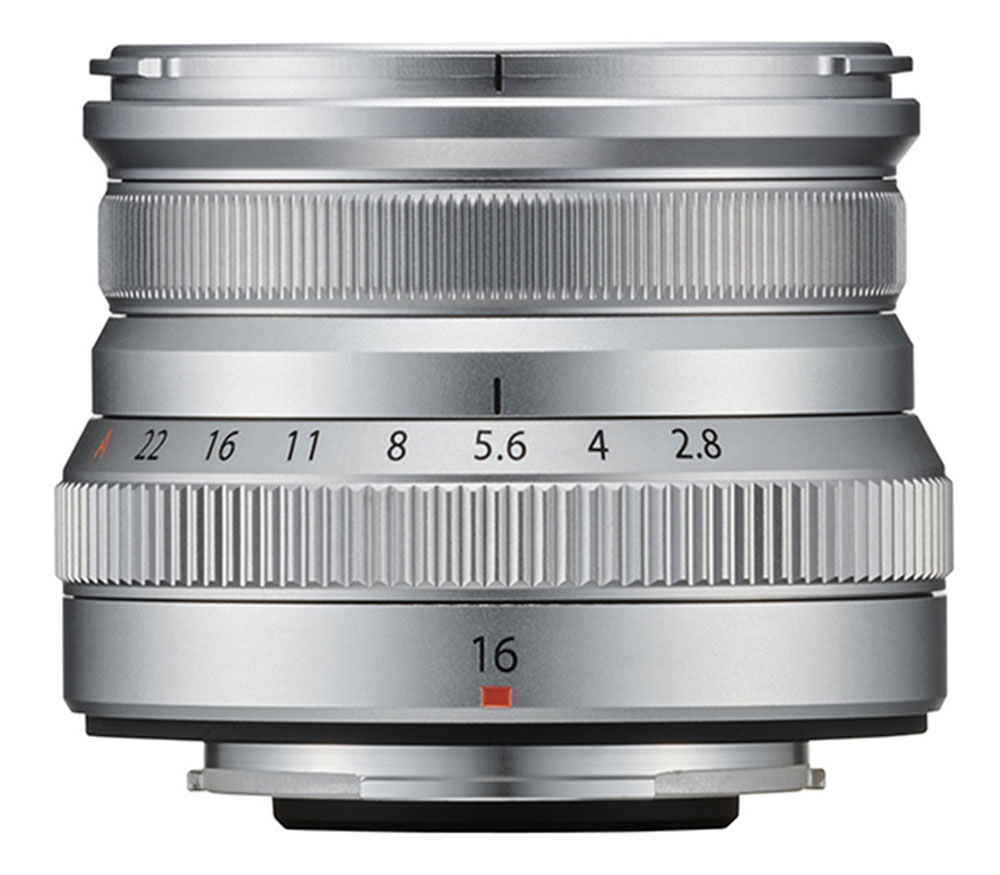 Объектив Fujifilm XF 16mm f/2.8 R WR, серебристый