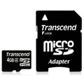Карта памяти Transcend MicroSDHC 4GB  (TS4GUSDHC4)