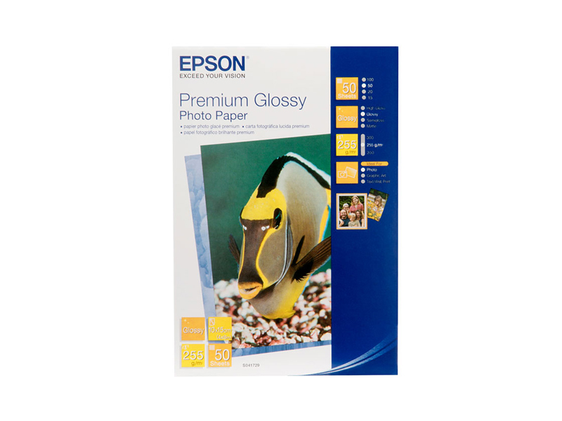 Epson S041826 10x15 PGPP Premium Glossy Photo Paper, 255 г/м2, 500л