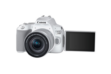 Зеркальный фотоаппарат Canon EOS 250D Kit 18-55 IS STM, белый