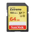 Карта памяти SanDisk SDXC 64GB Extreme V30 U3 UHS-I 150MB/s