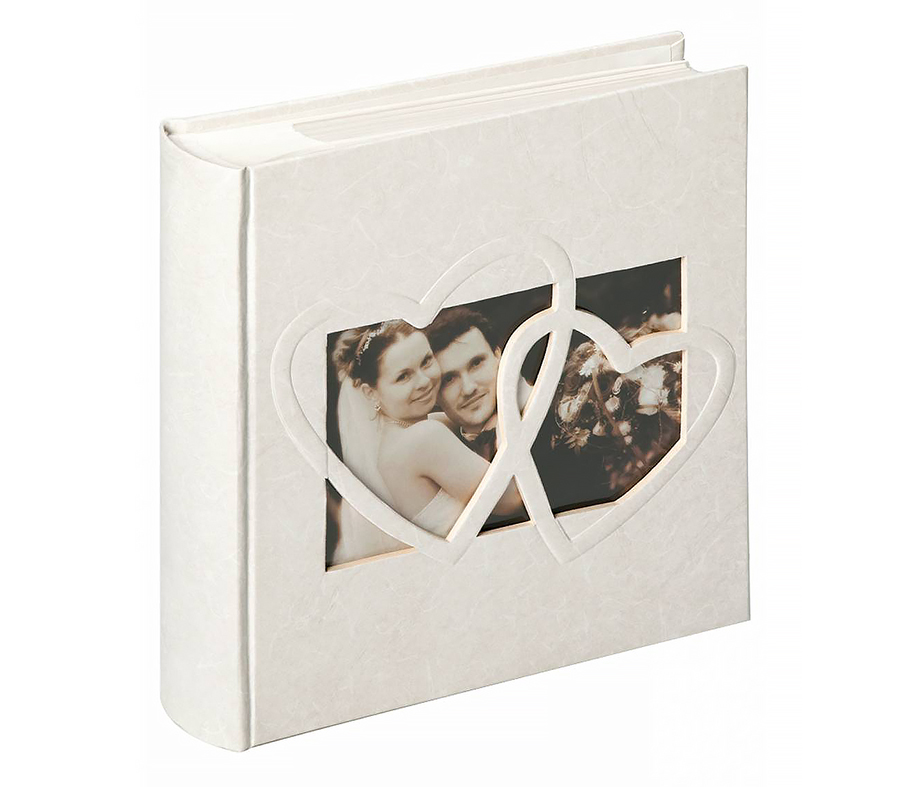 Фотоальбом Walther классический 22x16 см 40 страниц SWEET HEART, свадебный